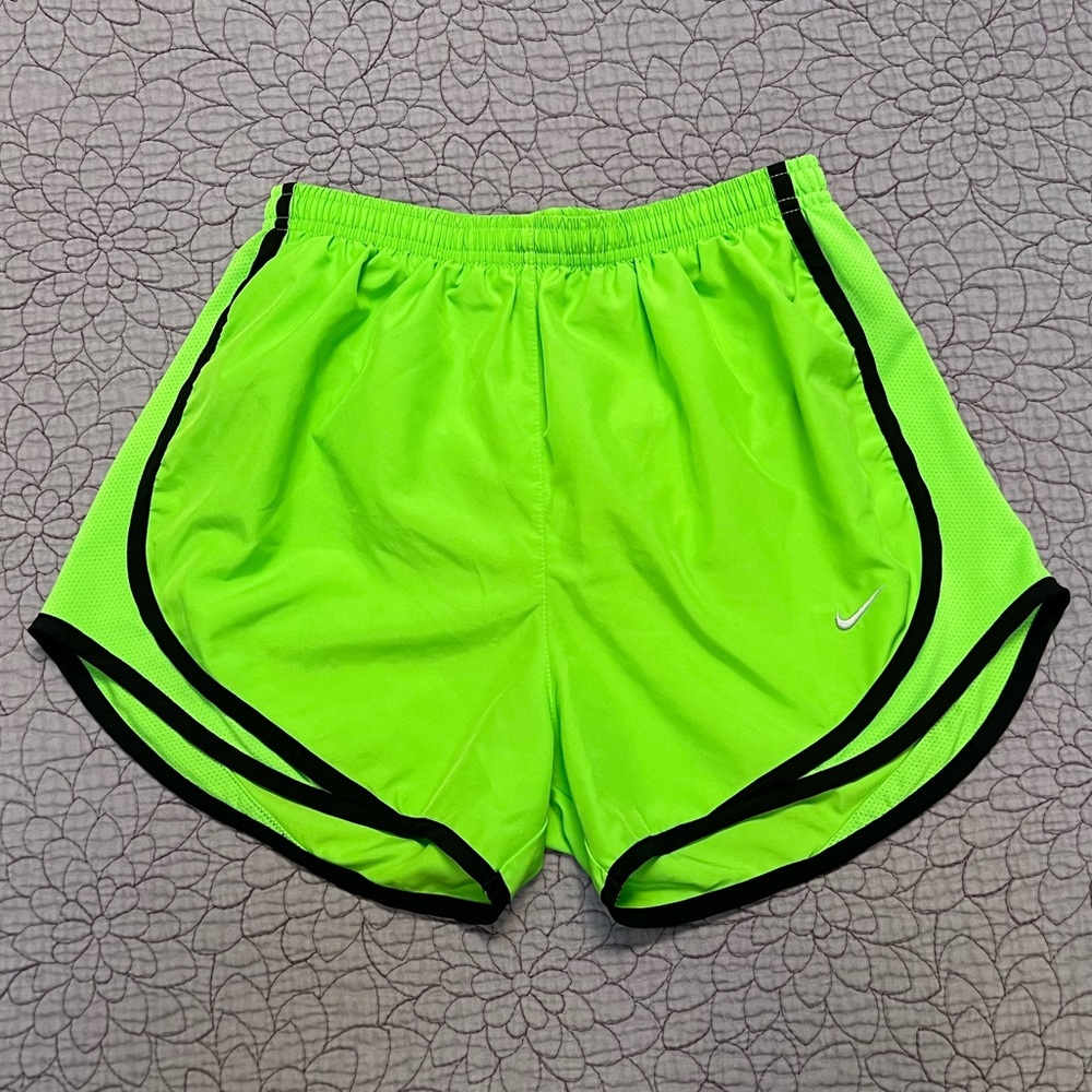 Nike Neon Green Athletic Shorts